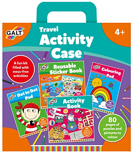 Galt Toys, Travel Activity Case, Children's Activity Pack, Ages 4 Years Plus