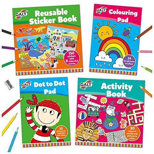 Galt Toys, Travel Activity Case, Children's Activity Pack, Ages 4 Years Plus