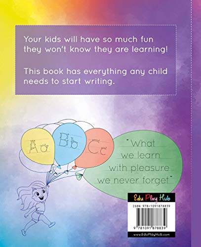ABC Letter Tracing for Preschoolers: A Fun Book to Practice Writing for Kids Ages 3-5