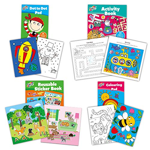 Galt Toys, Travel Activity Case, Children's Activity Pack, Ages 4 Years Plus