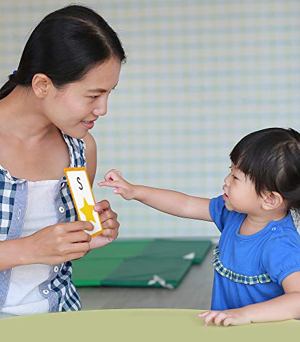 Carson Dellosa Alphabet Flash Cards for Toddlers 2-4 Years, Letter and ABC Flash Cards, Uppercase and Lowercase Letters, Early Reading Comprehension ... (54 Cards) (Brighter Child Flash Cards)