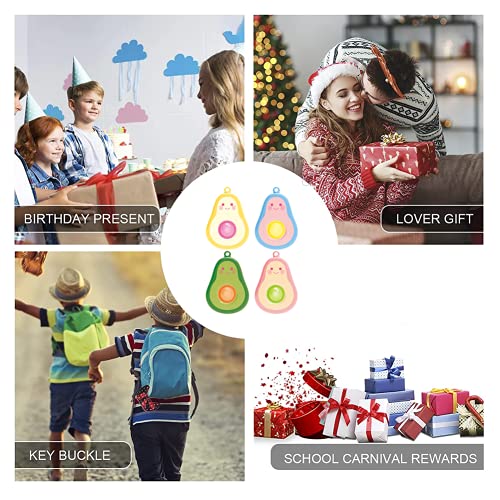 mciskin Simple Fidget Sensory Toy,Flipping Board Toy,Stress Relief Sensory Hand Toy,Sensory Toy Toddler Early Educational Toy,Brain Development Toy For kids Toddler (Green Avocado)