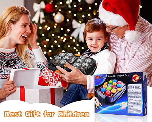 Toys for 3 Year Old Boys - Whack A Mole Game for Toddlers Interactive Kids Toys 1 2 3 4+ Year Old Boys Girls Sound Toys with Light Early Development Activity Games Montessori Gift Pounding Toys