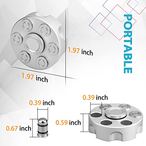 Cool Fidget Spinner Metal,Small Sensory Gadget Finger Hand Spinner Low Noise High Speed Focus Toy with Stainless Steel Bearing,Phoenix,Best Gift Party Favors Prizes For Kids Adults…