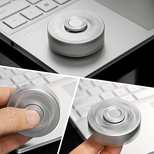 Cool Fidget Spinner Metal,Small Sensory Gadget Finger Hand Spinner Low Noise High Speed Focus Toy with Stainless Steel Bearing,Phoenix,Best Gift Party Favors Prizes For Kids Adults…