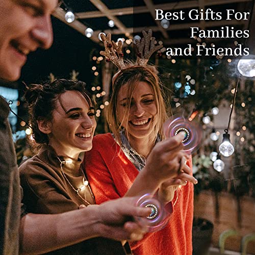 Snitch Fidget Spinner Metal Toy for Kids & Adults - Cool Magic Wizardly World Orb Finger Hand Spinner Toys Fidgets - Best Gift for Sensory Anti Anxiety Stress Relief, Quiet Desk Toys