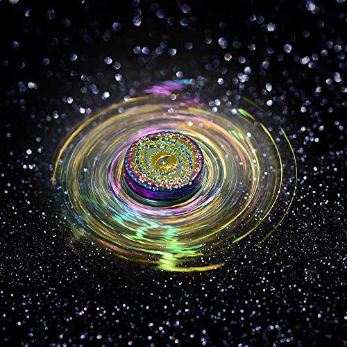 Phoenix Cool Fidget Hand Spinners Dragon Wing Finger Spinner Metal Focus Stainless Steel Fingertip Gyro Stress Relief Spiral Twister Toy Party Favors Birthday Gift for Kids Adults(Rainbow)…