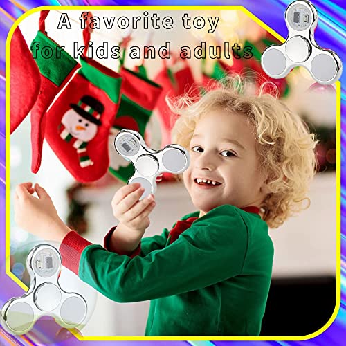 Yeefunjoy Led Light Sensory Toy, Fidget Toys, Stress Relief Anti-Anxiety Top Toy, 18 Changes Pattern Fast Finger Toys, Brain Development Toy, Birthday Party Gift For kids & Adults ADD ADHD