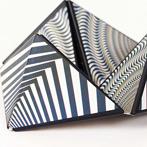 Yiran Infinity Fidget Flip Toy, Transforming Magic Cube Fidget Finger Toy Stress & Anxiety relief, Stay Calm & Focused Fidget Toy Infinite Cube Tear-Resistant Desk Manipulative Gadget for Kids Adult