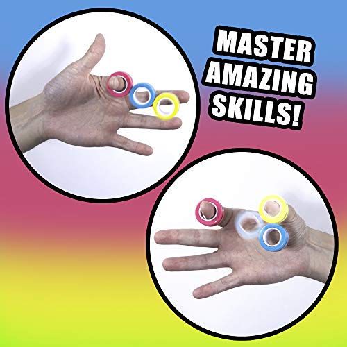 abeec Magnetic Rings Spinz (Neon)