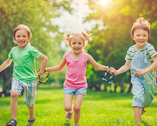 Tangle Fidget Toy, Twisting Sensory Toy, Hand-Eye Coordination Toy, Anxiety, Stress Relief Fidget Finger Toys for Kids, Teenagers, Adults Fine Motor Skills, 5 Pack