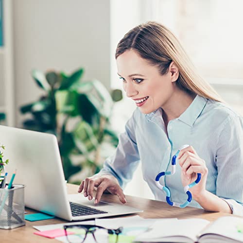 Tangle Fidget Toy, Twisting Sensory Toy, Hand-Eye Coordination Toy, Anxiety, Stress Relief Fidget Finger Toys for Kids, Teenagers, Adults Fine Motor Skills, 5 Pack