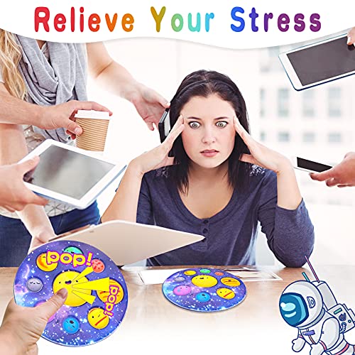 vita dennis Popping Its Fidget Toy,Planetary Finger Push Bubble,Eight Planets Sensory Fidget Toys for Kids and Adults,Autism Special Needs Relieve Stress and Anxiety