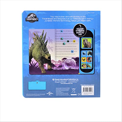 Jurassic World: Roll with the Dinosaurs Sound Book (Play-A-Sound)