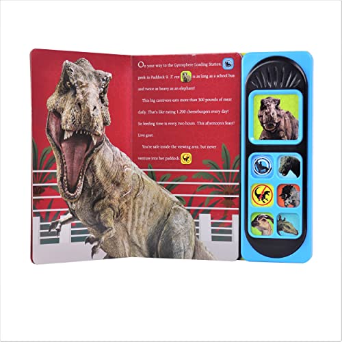 Jurassic World: Roll with the Dinosaurs Sound Book (Play-A-Sound)