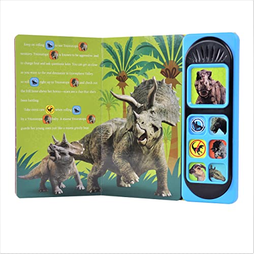 Jurassic World: Roll with the Dinosaurs Sound Book (Play-A-Sound)