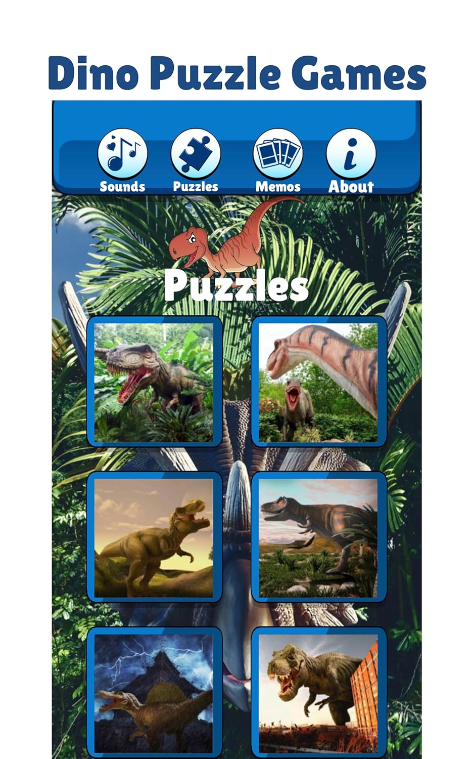 Dino Zoo 🦖: Dino Games For Kids Free Boys & Girls