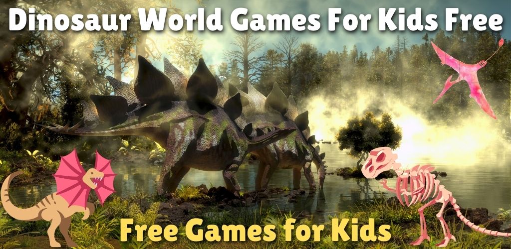 Dinosaur World Games For Kids Free 🦖Dino Park Game