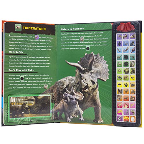 Jurassic World: Dinosaurs in Your World: A Field Guide (Play-A-Sound)