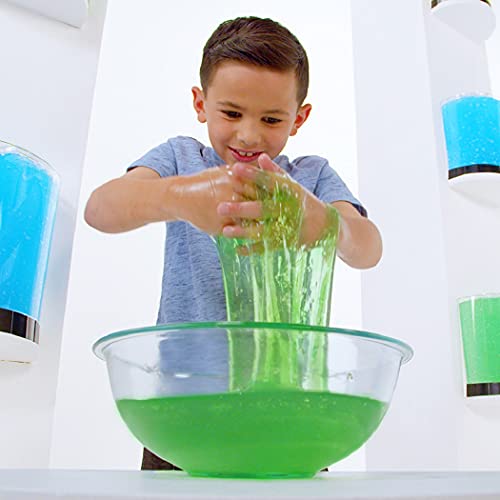 Dino Slime Play Green from Zimpli Kids, 2 x Dinosaur Figure Set, Magically turns water into gooey, colourful slime, Dinosaur Toys for Ages 3 and up, Slime Kit for Boys & Girls, STEM Educational Toy