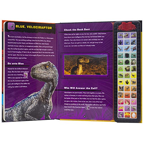 Jurassic World: Dinosaurs in Your World: A Field Guide (Play-A-Sound)