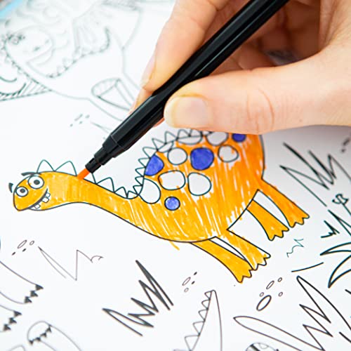 Dinosaur Activity Case | Dinosaur Activity Book | Dinosaur Stickers |Dinosaur Toys | Dinosaur Gifts for Boys | Dinosaur Play Sets | Kids Activities
