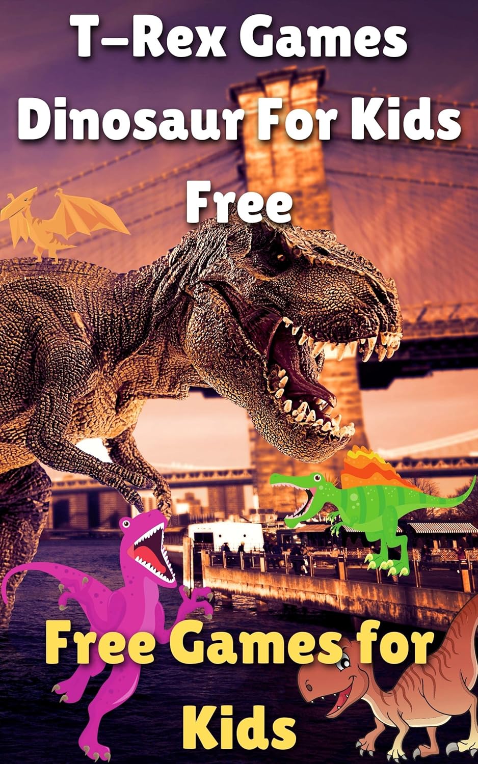 T-Rex Games Dinosaur For Kids Free 🦖: Jurassic World Games