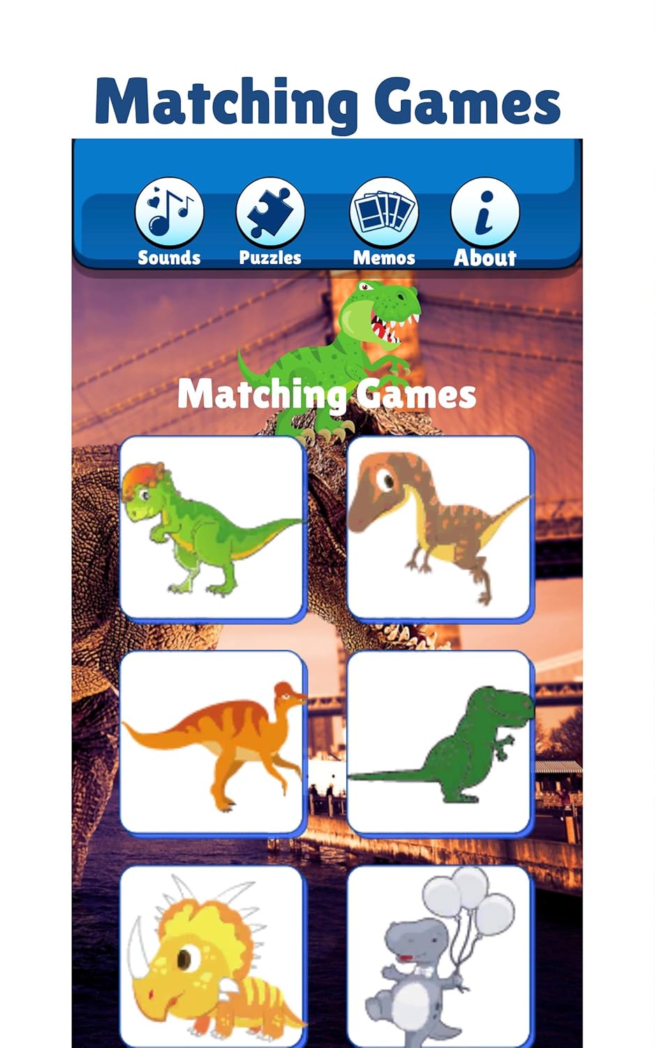 T-Rex Games Dinosaur For Kids Free 🦖: Jurassic World Games