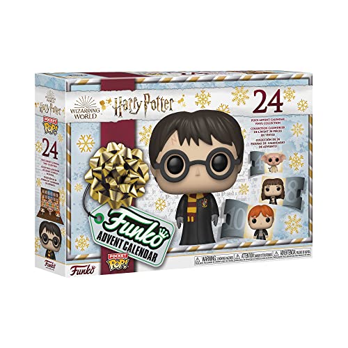 Funko Advent Calendar: Harry Potter 2021 - 24 Days Of Surprise - Collectable Vinyl Mini Figures - Mystery Box - Gift Idea - Holiday Xmas for Girls, Boys & Kids - Christmas Countdown