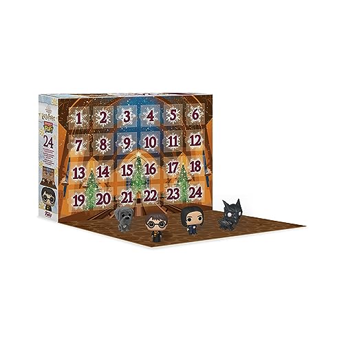 Funko Advent Calendar: Harry Potter 2021 - 24 Days Of Surprise - Collectable Vinyl Mini Figures - Mystery Box - Gift Idea - Holiday Xmas for Girls, Boys & Kids - Christmas Countdown