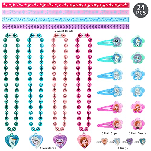 Templar Frozen Advent Calendar Kids Jewellery Hair Xmas Christmas Countdown Fun, Multicolor