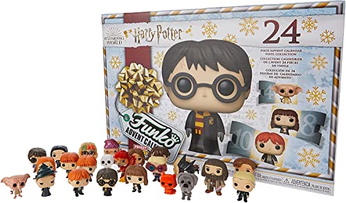 Funko Advent Calendar: Harry Potter 2021 - 24 Days Of Surprise - Collectable Vinyl Mini Figures - Mystery Box - Gift Idea - Holiday Xmas for Girls, Boys & Kids - Christmas Countdown