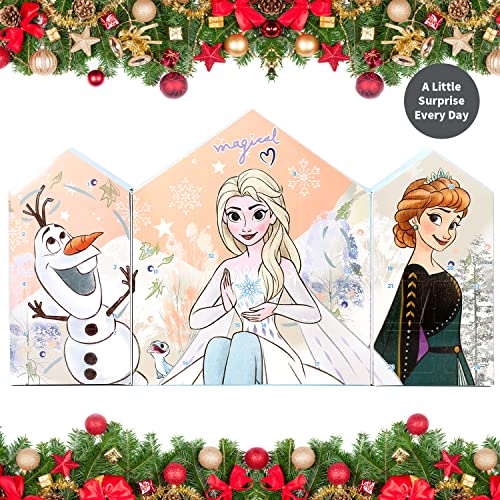 Templar Frozen Advent Calendar Kids Jewellery Hair Xmas Christmas Countdown Fun, Multicolor