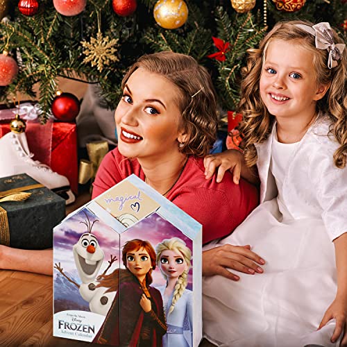 Templar Frozen Advent Calendar Kids Jewellery Hair Xmas Christmas Countdown Fun, Multicolor