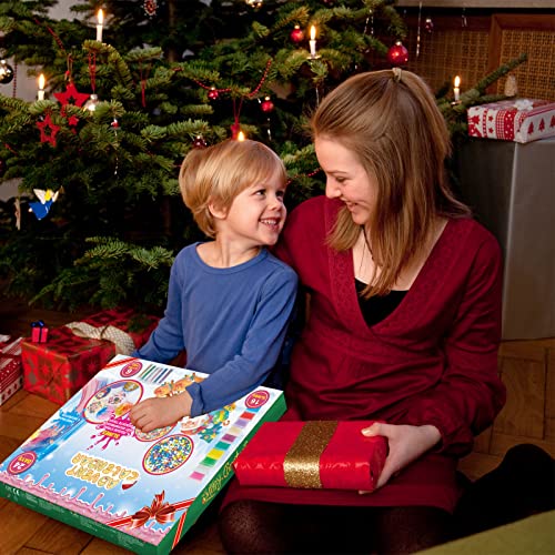 Slime Advent Calendar 2023 for Boys Girls DIY Galaxy Slime Making Kit 24 Days Countdown Calendar for Kids Teens Adults, Christmas Surprises Xmas Gift Gift