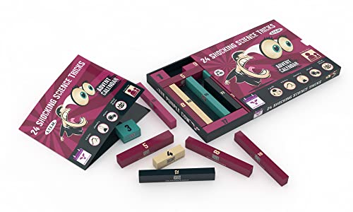 NEW 2023 Advent Calendar SHOCKING SCIENCE by The Purple Cow. 24 Jaw-dropping Science Tricks for Kids aged 8 and above. The perfect S.T.E.M gift!