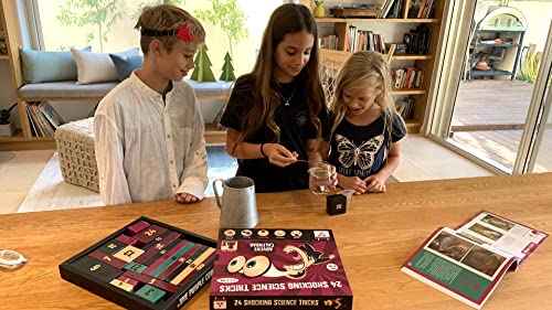 NEW 2023 Advent Calendar SHOCKING SCIENCE by The Purple Cow. 24 Jaw-dropping Science Tricks for Kids aged 8 and above. The perfect S.T.E.M gift!