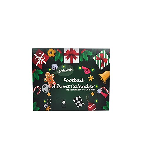 Sly Sippy Football Advent Calendar 2023 with 24 Exciting Gifts & Surprises| Advent Calendar with Game Board| 2023 Women’s World Cup Football Gifts for Football Fans | Christmas Gifts for Rugby Fans