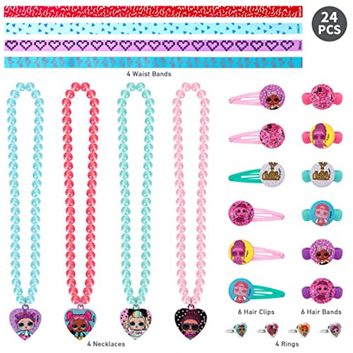 LOL Surprise Advent Calendar Girls Jewellery Beauty Gift Set Kids Christmas Countdown Fun L.O.L