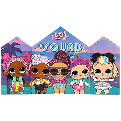 LOL Surprise Advent Calendar Girls Jewellery Beauty Gift Set Kids Christmas Countdown Fun L.O.L