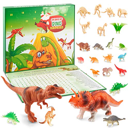 HAPIDS Dinosaur Toys Christmas Advent Calendars for Kids