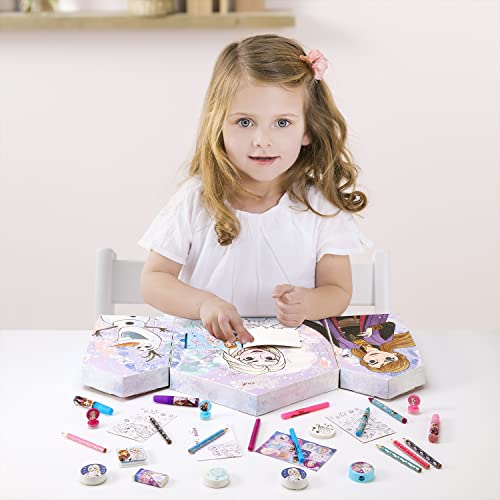 Frozen Advent Calendar Creative Art & Craft Stationery Set Kids Xmas Christmas Countdown Xmas Fun