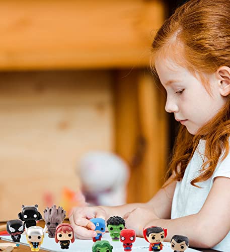 2022 Advent Calendar for Kids, Christmas Countdown Superhero Miniature Figures Toys 24 Days Xmas Countdown Gifts for Teen Boys and Girls (Color : B)