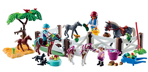 Playmobil 9262 Advent calendar Horse Farm, For Children Ages 4+