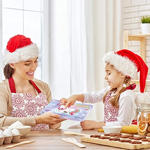 Unicorn Advent Calendar 2023 Christmas Gifts, Decoration Bracelet Making Kit for Children,24 days Countdown Birthday Gifts, Surprise Gift for Girls Kids