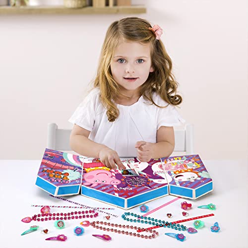 Templar Peppa Pig Advent Calendar Kids Jewellery Hair Xmas Christmas Countdown Fun, Multicoloured