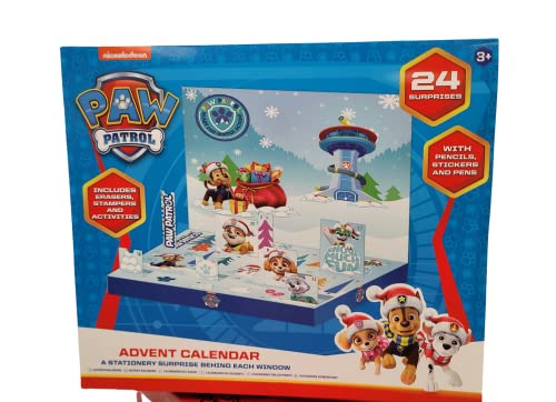 Paw Patrol Advent Calendar 2023|Perfect Christmas Surprise Toys for Boys and Girls with Paw Patrol Toys, Slime, Paw Patrol Figures, Paw Patrol Book, Paw Patrol Stickers, Paw Patrol Gifts – 24 Pcs