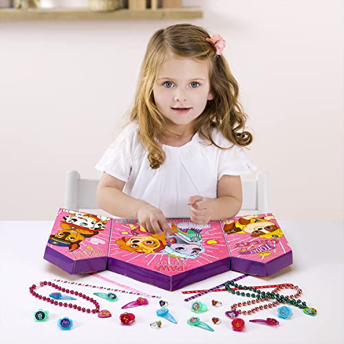 Templar Paw Patrol Girl Advent Calendar Kids Jewellery Hair Xmas Christmas Countdown Fun, Multicolor