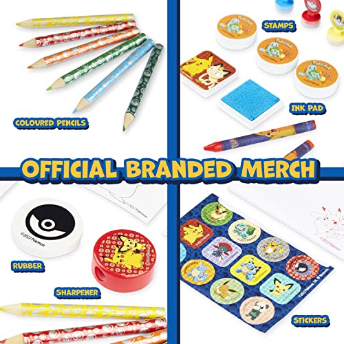 Pokemon Advent Calendar 2023 Kids Stationery Christmas Countdown Calendar for Boys