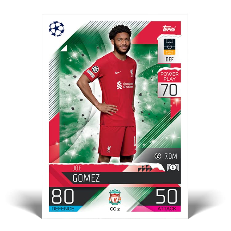 Topps Match Attax 22/23 - UEFA Champions League Advent Calendar | 131 Football Cards, Including 6 Exclusive Limited Edition Cards - 2022